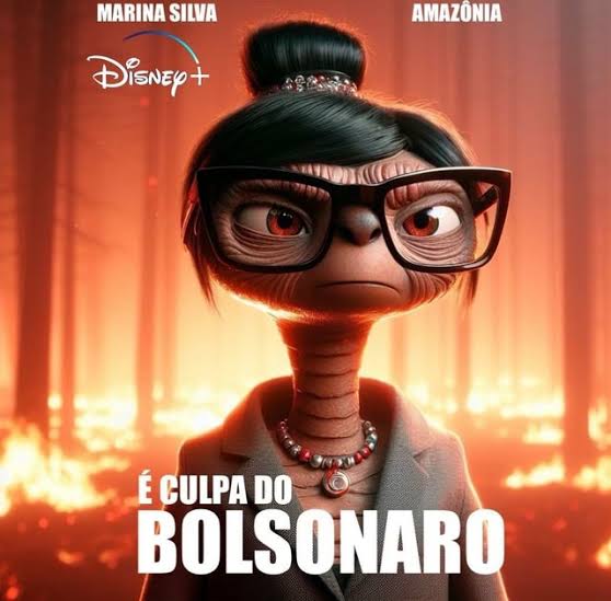 "A culpa do Bolsonaro "