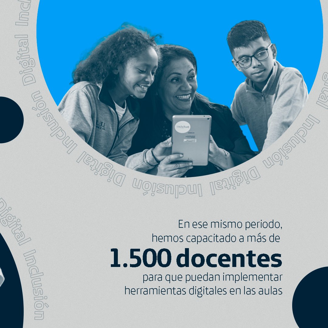 ¡La inclusión digital en las escuelas: un futuro lleno de posibilidades!

Creemos en el poder de la educación digital para igualar oportunidades y cerrar brechas.

<a href="/ProFuturo_/">ProFuturo</a> 
<a href="/FundlaCaixa/">Fundación ”la Caixa”</a> 
#InclusionDigital