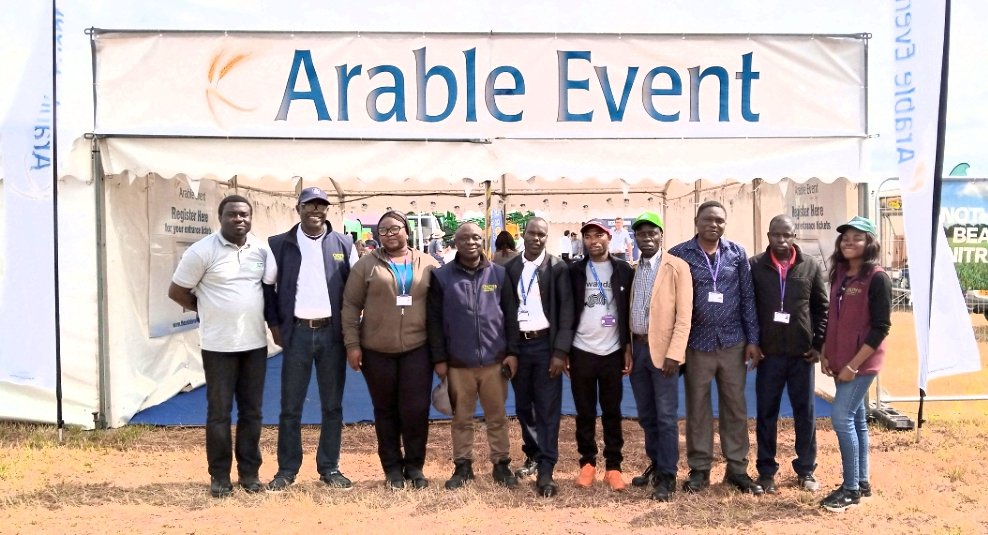 Thank you for having our sustainable agriculture students today <a href="/arableevent/">Arable Event</a>

Events like these are so inspiring - last year one of our graduates returned home to Africa &amp; set up their own #arableevent to help share knowledge with his fellow farmers! #SustainableAgriculture
