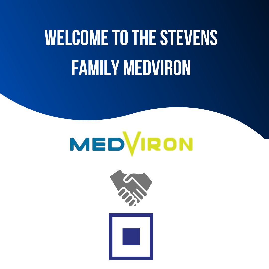 Stevens Company is proud to announce a new partnership with MedViron, a leading manufacturer of innovative healthcare equipment.

#MedViron #StevensCompany #HealthcareEquipment #Partnership