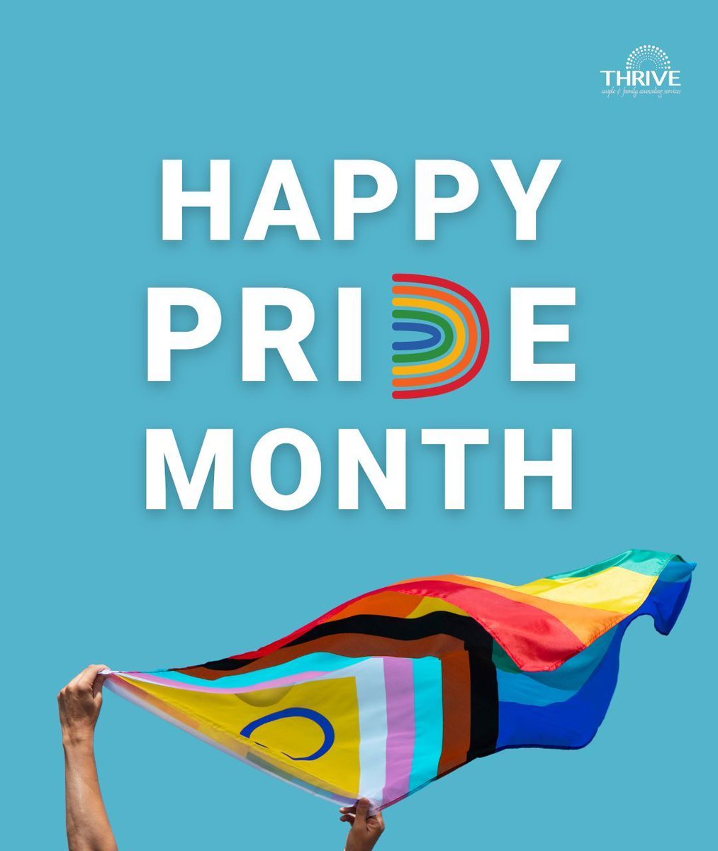 Happy, happy Pride from everyone here at Thrive! 

This month, and every month, let's make a concerted effort to hold space for the LGBTQ+ folks in our lives. 🏳️‍🌈🏳️‍⚧️