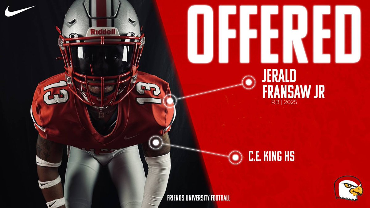 Blessed to receive my first offer <a href="/CoachKellyFU/">Eric Kelly</a> <a href="/CoachMallard/">Jonathan Mallard</a>