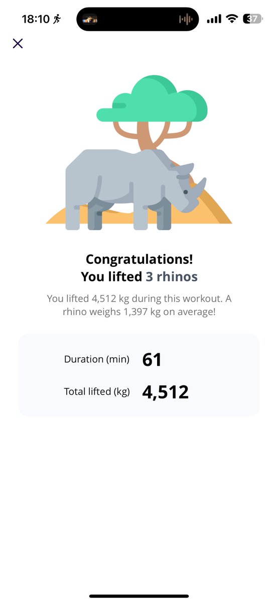 3️⃣🦏🏋️‍♀️