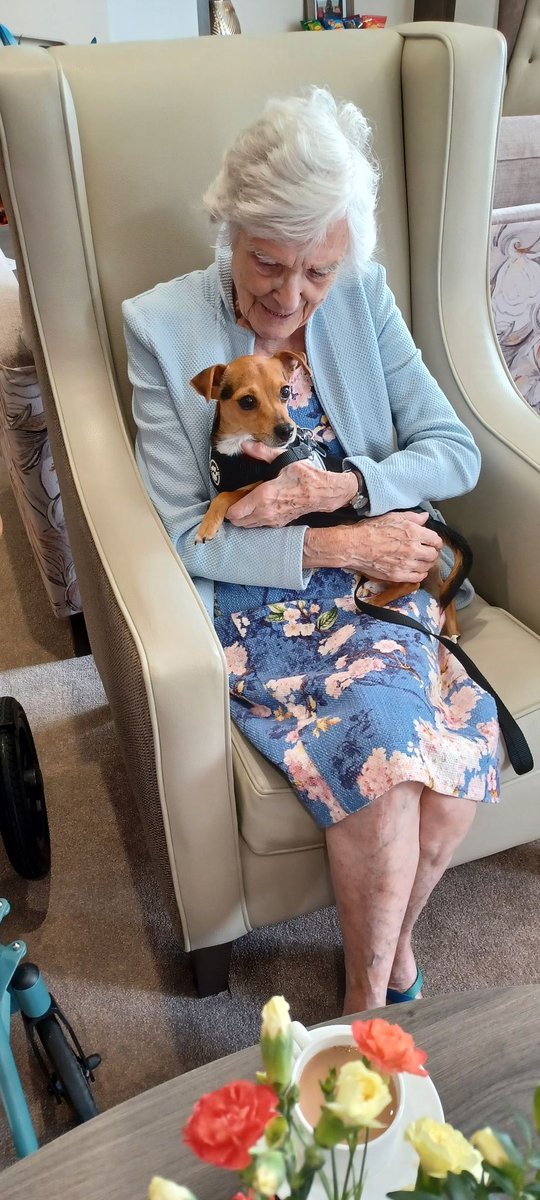 Visit from our PAT dog