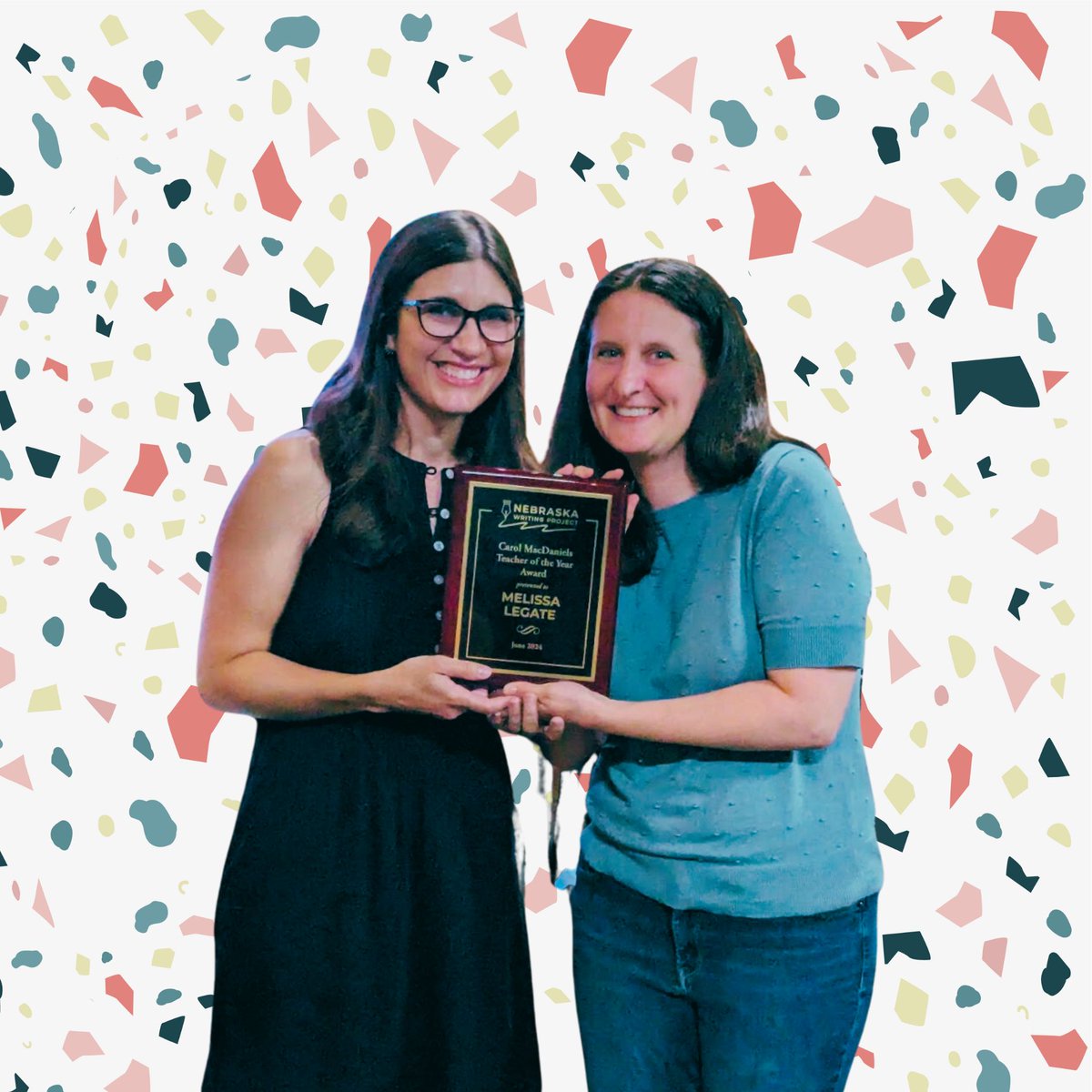 Congratulations to Pierce English teacher, Melissa Legate for receiving the 2024 Carol MacDaniels Teacher of the Year Award. #piercebluejays