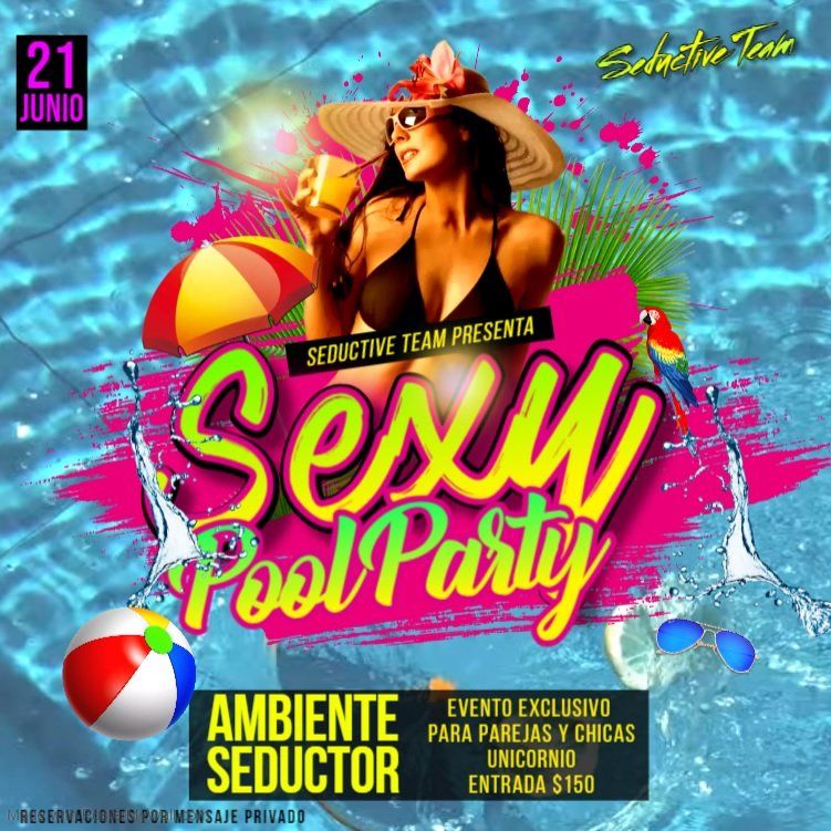GalejaVox's tweet photo. Hola chic@s!! Este viernes 21 tendremos quinta 🙂↔️ ven a pasar un rato cachondito y divertido con nosotros y celebrar el cumple de @roxyjon99!👙🔥🍺
No es evento masivo, así que el cupo es limitado (unas 15 parejas), reserva ya y no te quedes fuera 💋
#SeductiveParty 🔥 https://t.co/sGVvsngmO6