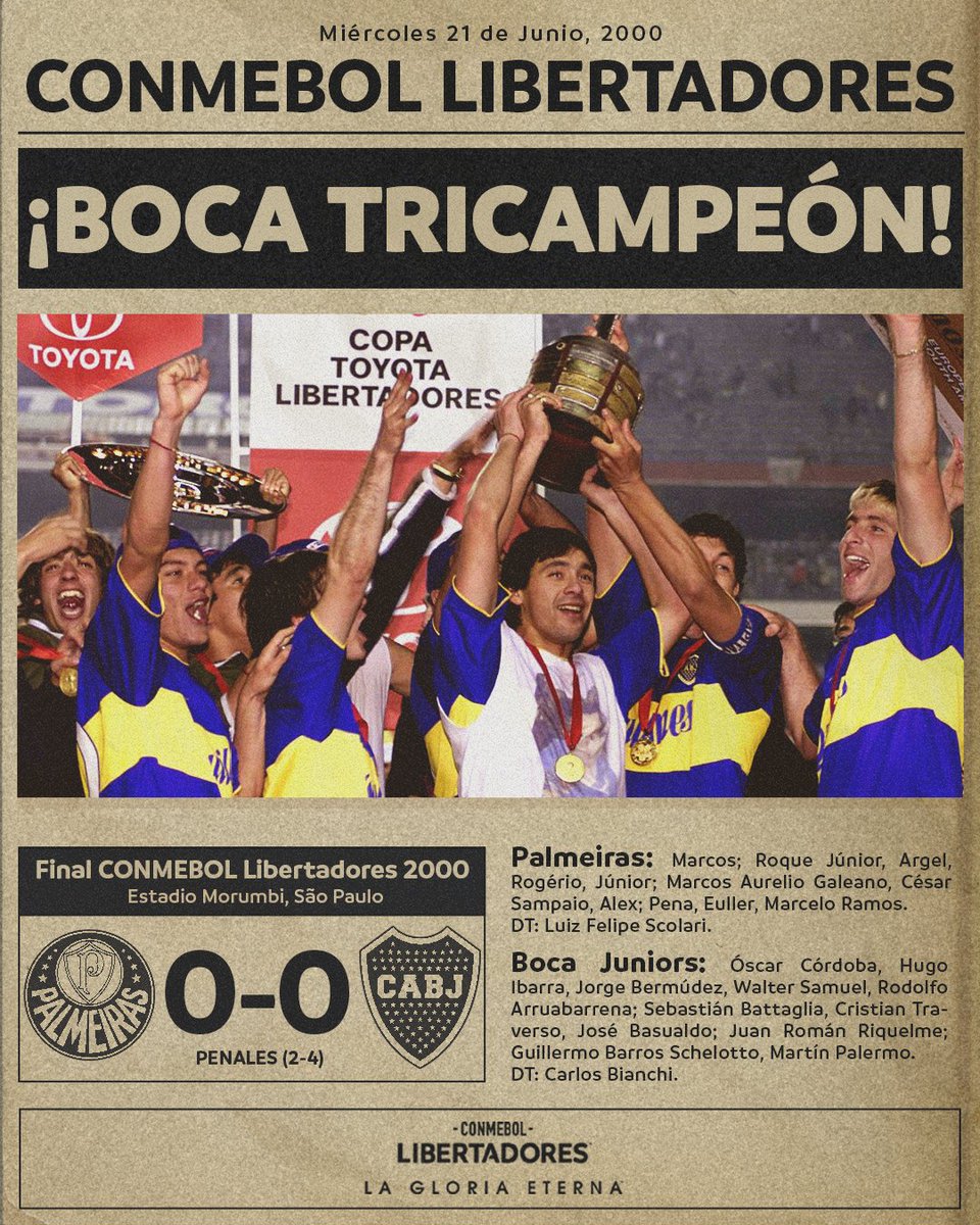 CONMEBOL Libertadores tweet media