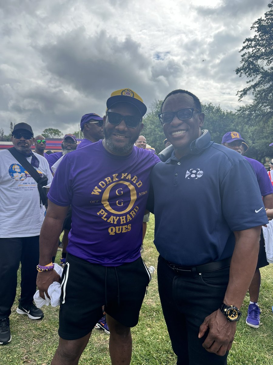 clarencehilljr's tweet photo. What a wonderful Juneteenth walk with Opal Lee today.
The Ques showed up with @RoyceWestTX
Got pics my local tv favorites @scoopjefferson @cbs11Robbie @BrittneyNBC5
#OpalsWalkForFreedom #Juneteenth #WalkForUnity https://t.co/IM2HKWAEET