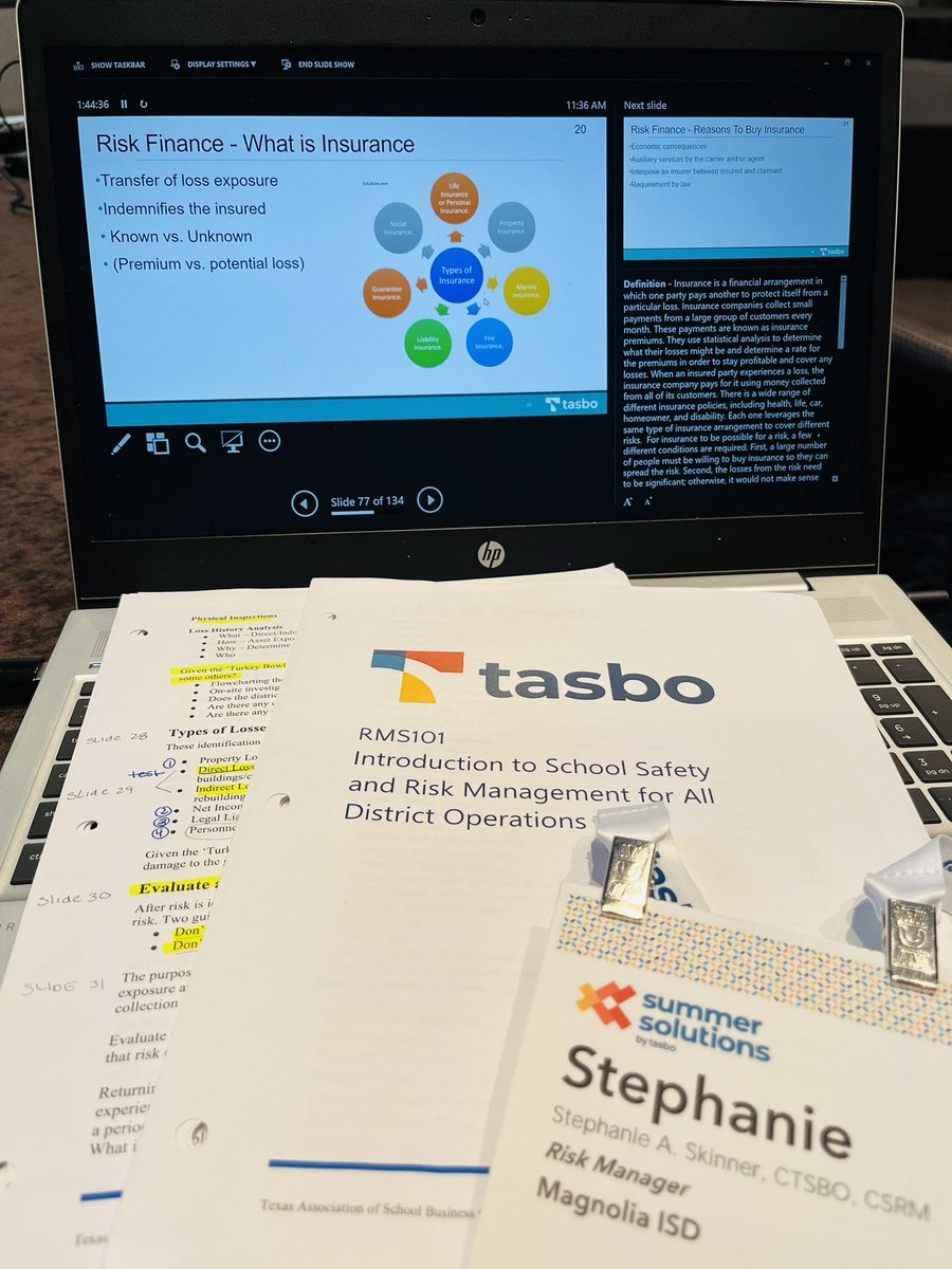 RiskMgmtMag's tweet photo. TASBO Certification Courses are always a pleasure to teach and facilitate, as I enjoy interacting with and imparting knowledge to learners. https://t.co/YYEUeMG3L7