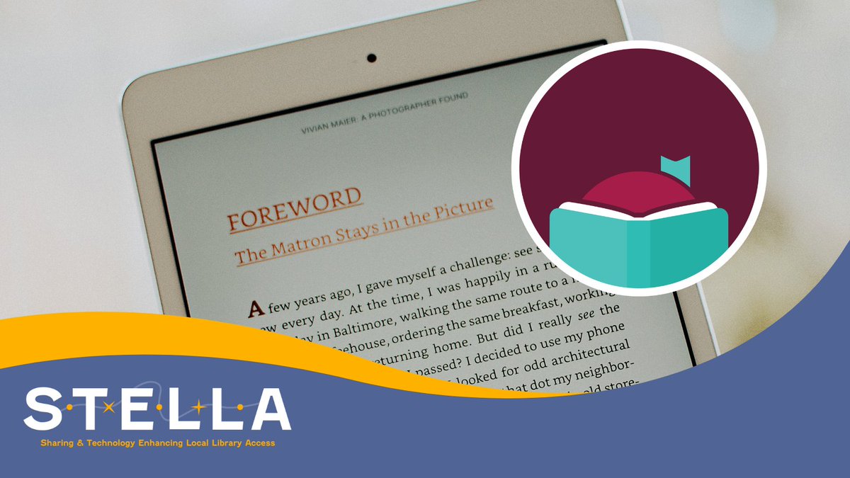 STELLALibraries's tweet photo. Starting tomorrow, June 20, all Libraries of Middlesex Automation Consortium (LMxAC) patrons can access their https://t.co/79de9rLBTv and Libby / https://t.co/BpvrD6sGCG accounts by signing in with STELLA and a valid library account. https://t.co/8zRYZRFIf9