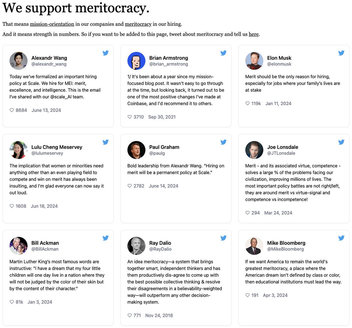 Imagine a team of the best physicists in the world. Now imagine a team of the best basketball players. Do these two groups look the same? Is it racist that they don’t?

What about the top 50 empathetic nurses vs top 50 IT support personnel? Is it sexist how interests and skills