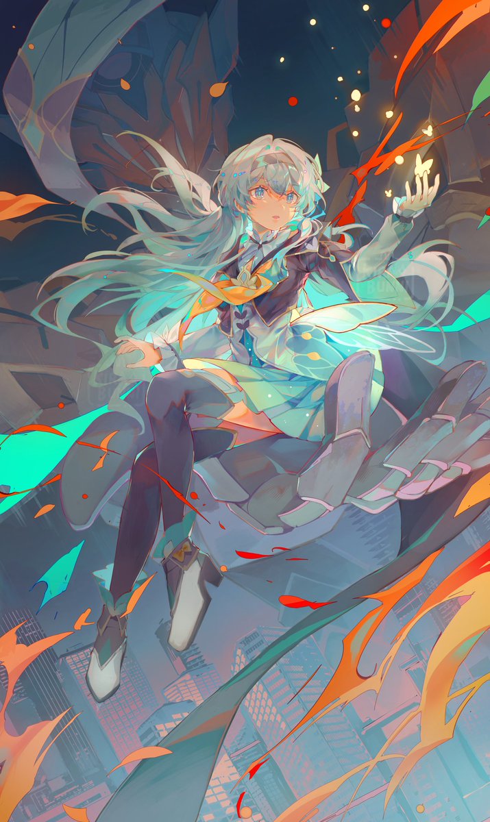 kirabunni's tweet photo. Firefly! Good luck with everyones pulls!! #Firefly #HonkaiStarRail https://t.co/e41fJQ15ZY