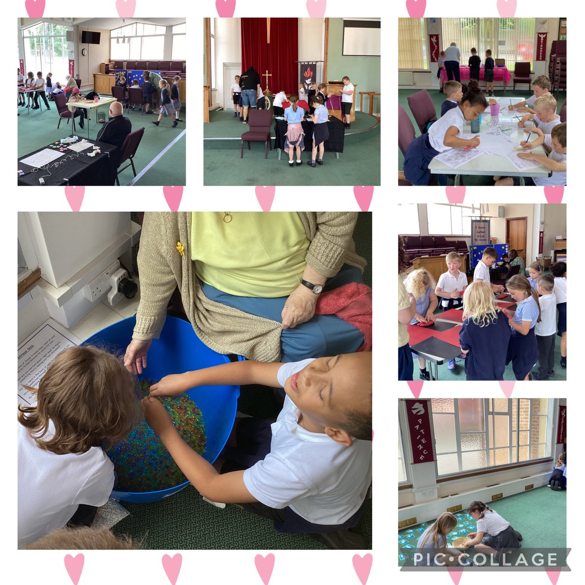 IPMATTowngate's tweet photo. Year 2 had a fabulous visit to Kingsway Church today to take part in the ‘time to think’ session. There was lots of mindful activities where the children could sit and reflect. A big thank you to Lindsay and the other volunteers, the children had lots of fun. #year2TPA https://t.co/sGWl0ZNQID