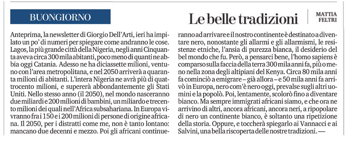 Le belle tradizioni by <a href="/mattiafeltri/">mattia feltri</a> via <a href="/LaStampa/">La Stampa</a>