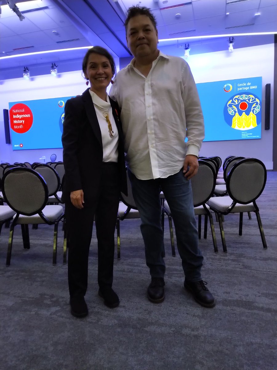Congratulations to Susan Aglukark and Gary LaRocca as they provide the gift of music during <a href="/RBC/">RBC</a> 's event in honour of National Indigenous People’s Day. 

Music carries our history and culture - Miigwech for your proud Indigenous representation!"<a href="/S_Aglukark/">Susan Aglukark</a> 

#IHM #IHM2024