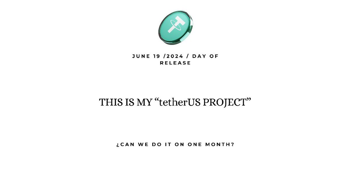 tetherUSProject's tweet image. 