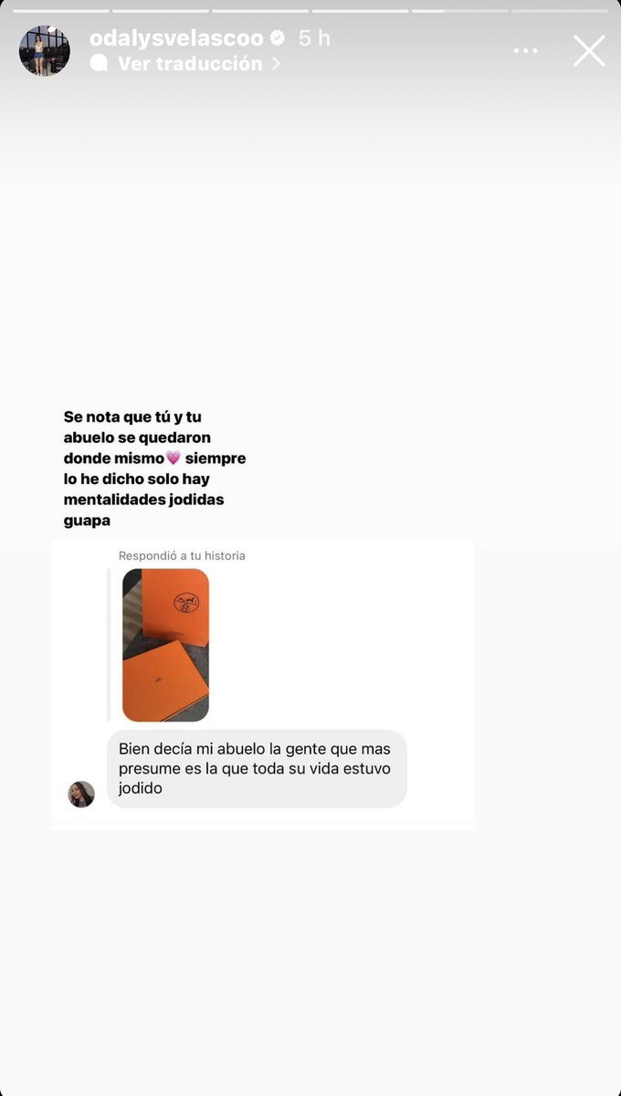 patriciapeib's tweet photo. La Oda tiene sus pensamientos claros y decisivos 🤭😂. @OdalysVel https://t.co/bLEPjXx5fQ