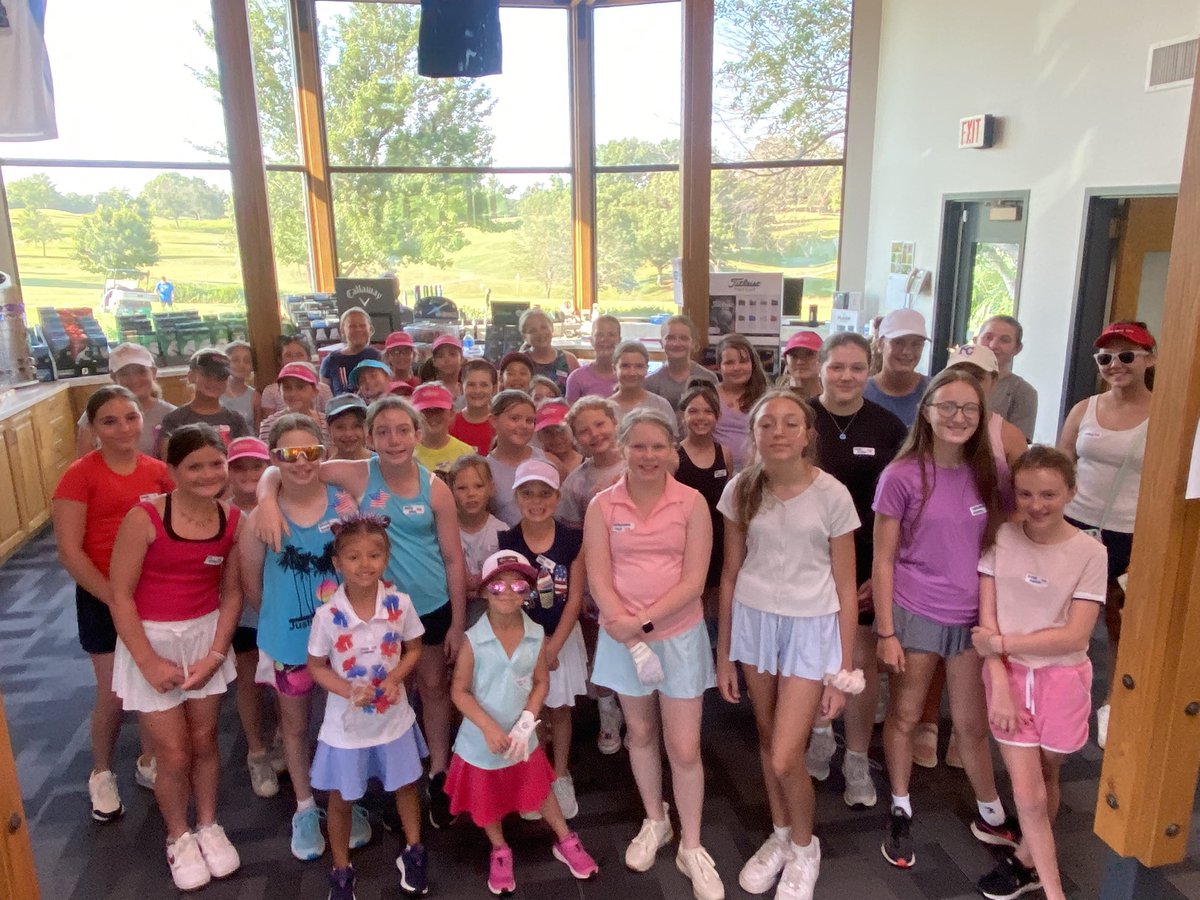 Thankful to <a href="/GustinGC/">Gustin Golf Course</a> and <a href="/cgfgolf/">Columbia Golf Foundation</a> for yet another fabulous year of LPGA-USGA golf camp. The future of girls golf in CoMO looks bright. 🏌🏻‍♀️⛳️