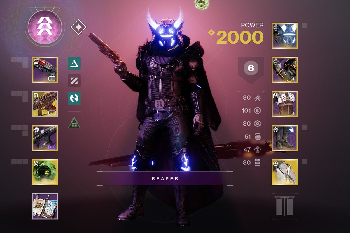 plugz_'s tweet image. no stream tonight, i need to let my brain exist for the day butttt heres my hunter in D2 now soooo yeaaa see yall either tomorrow orrrr friday 🦇