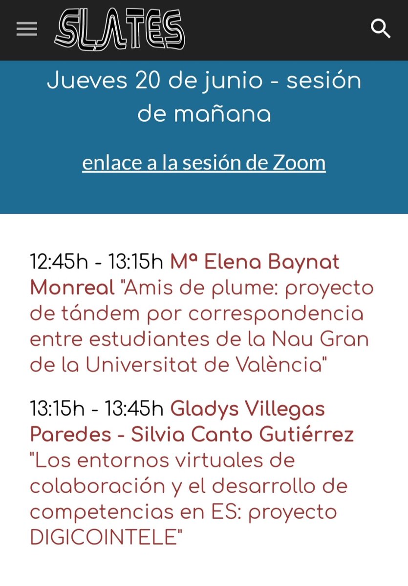 Nos vemos mañana en el Congreso ReDoEs(10): Congreso Internacional de Innovación Educativa.
Puedes acceder a las ponencias en este enlace: 
sites.google.com/view/redoes-10…