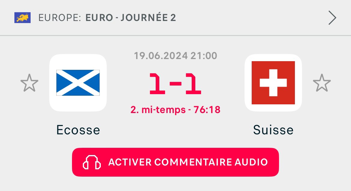 ZENOTORIOUS_'s tweet image. Si le match se termine 1-1 j’offre 10€ parmi les ❤️ et RT ♻️ de ce tweet 

⚠️ Follow @PRK_TIPS pour participer 

#TeamParieur #EURo2024