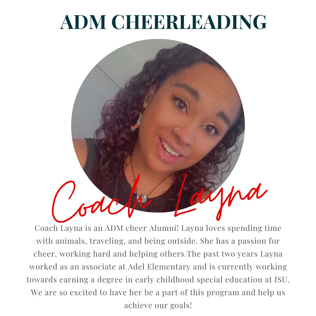 Welcome to the cheer fam Layna❤️