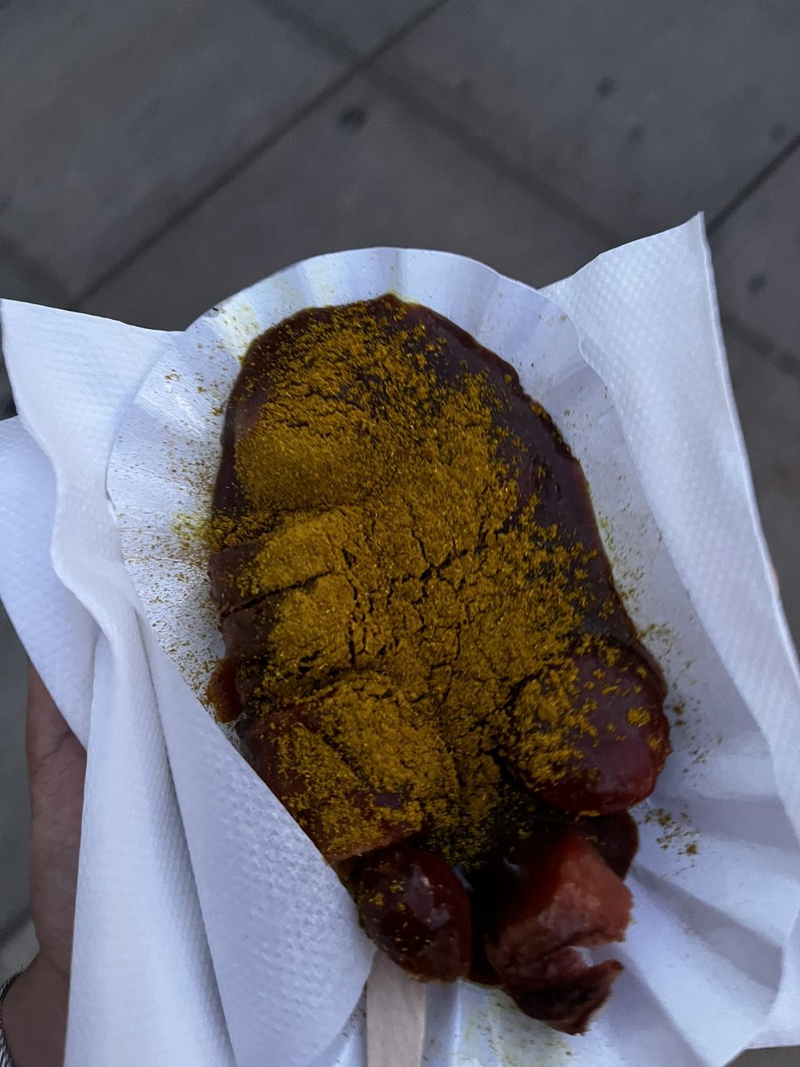 Finally found myself some Currywurst! Berlin wins all awards