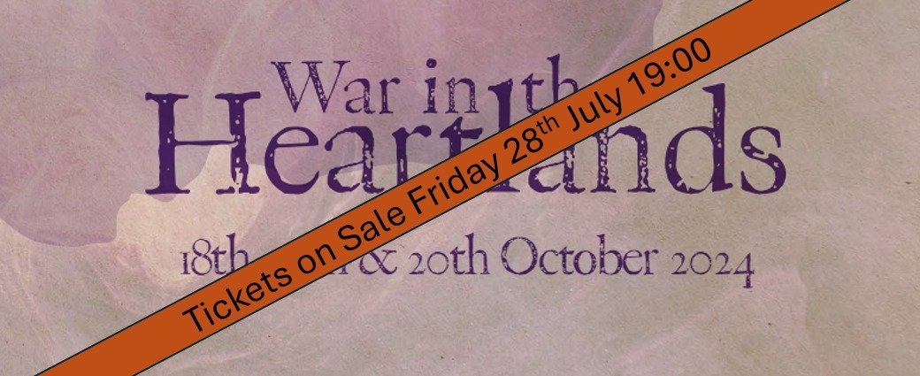 LiamCJordan's tweet photo. #WarintheHeartlands returns this year with Act4, held in the same venue as our previous events we're back with our customary 100 player #AoS event alongside a new smaller #TOW event. Tickets on sale in a little over a week with a rulespack to found here; https://t.co/qNq3iqauqS https://t.co/Fe6mC915qQ