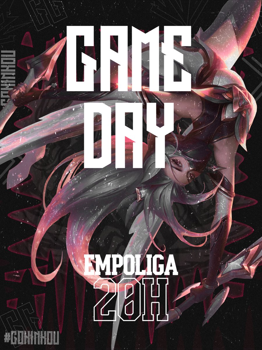 HOJE TEM KINKOU! 

Classificamos para os playoffs da <a href="/EmpoligaVP/">Empoliga VP</a> e hoje vamos disputar uma MD3!🏆

⏰20h
🆚Criminals Gaming

"Eles não podem me deter, mas podem tentar a vontade..."🥷

#GOKINKOU #EmpoligaVP