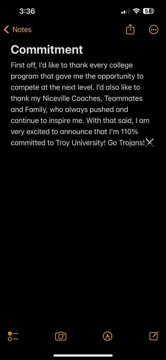 Jon Bocchino (@jonbocchino) on Twitter photo 110% COMMITTED to <a href="/TroyTrojansFB/">Troy Trojans Football 8x⚔️</a> ⚔️ ‼️‼️
850➡️334
<a href="/CoachWright37/">Dontae Wright</a> <a href="/GeradParker1/">Gerad Parker</a> <a href="/joe_discher/">Joe Discher</a> @CalebDavis_TROY <a href="/FLCoachT/">Grant Thompson</a> <a href="/Coach_Brech/">David</a> <a href="/NHS_Eagles_FB/">Niceville Football Recruiting</a> <a href="/Niceville_FB/">Niceville Football</a> <a href="/AD_Nice3/">Adron Robinson</a> <a href="/Coach_NBurton/">✨𝙽𝚊𝚝𝚑𝚊𝚗 𝙱𝚞𝚛𝚝𝚘𝚗✨</a> <a href="/MohrRecruiting/">Brian Mohr</a> 110% COMMITTED to <a href="/TroyTrojansFB/">Troy Trojans Football 8x⚔️</a> ⚔️ ‼️‼️
850➡️334
<a href="/CoachWright37/">Dontae Wright</a> <a href="/GeradParker1/">Gerad Parker</a> <a href="/joe_discher/">Joe Discher</a> @CalebDavis_TROY <a href="/FLCoachT/">Grant Thompson</a> <a href="/Coach_Brech/">David</a> <a href="/NHS_Eagles_FB/">Niceville Football Recruiting</a> <a href="/Niceville_FB/">Niceville Football</a> <a href="/AD_Nice3/">Adron Robinson</a> <a href="/Coach_NBurton/">✨𝙽𝚊𝚝𝚑𝚊𝚗 𝙱𝚞𝚛𝚝𝚘𝚗✨</a> <a href="/MohrRecruiting/">Brian Mohr</a>