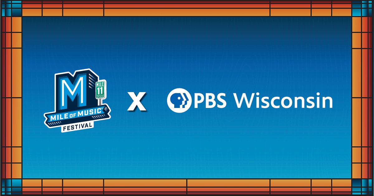 Mile of Music Festival (@mileofmusicfest) on Twitter photo The #MileOfMusic Team is thrilled to share that <a href="/PBSWI/">PBS Wisconsin</a> will be joining us in Appleton this August to capture footage of the festival for a feature program set to broadcast in 2025! 🎬🎶We look forward to welcoming their team to Appleton.
Learn more: bit.ly/MileOfMusicxPB… The #MileOfMusic Team is thrilled to share that <a href="/PBSWI/">PBS Wisconsin</a> will be joining us in Appleton this August to capture footage of the festival for a feature program set to broadcast in 2025! 🎬🎶We look forward to welcoming their team to Appleton.
Learn more: bit.ly/MileOfMusicxPB…