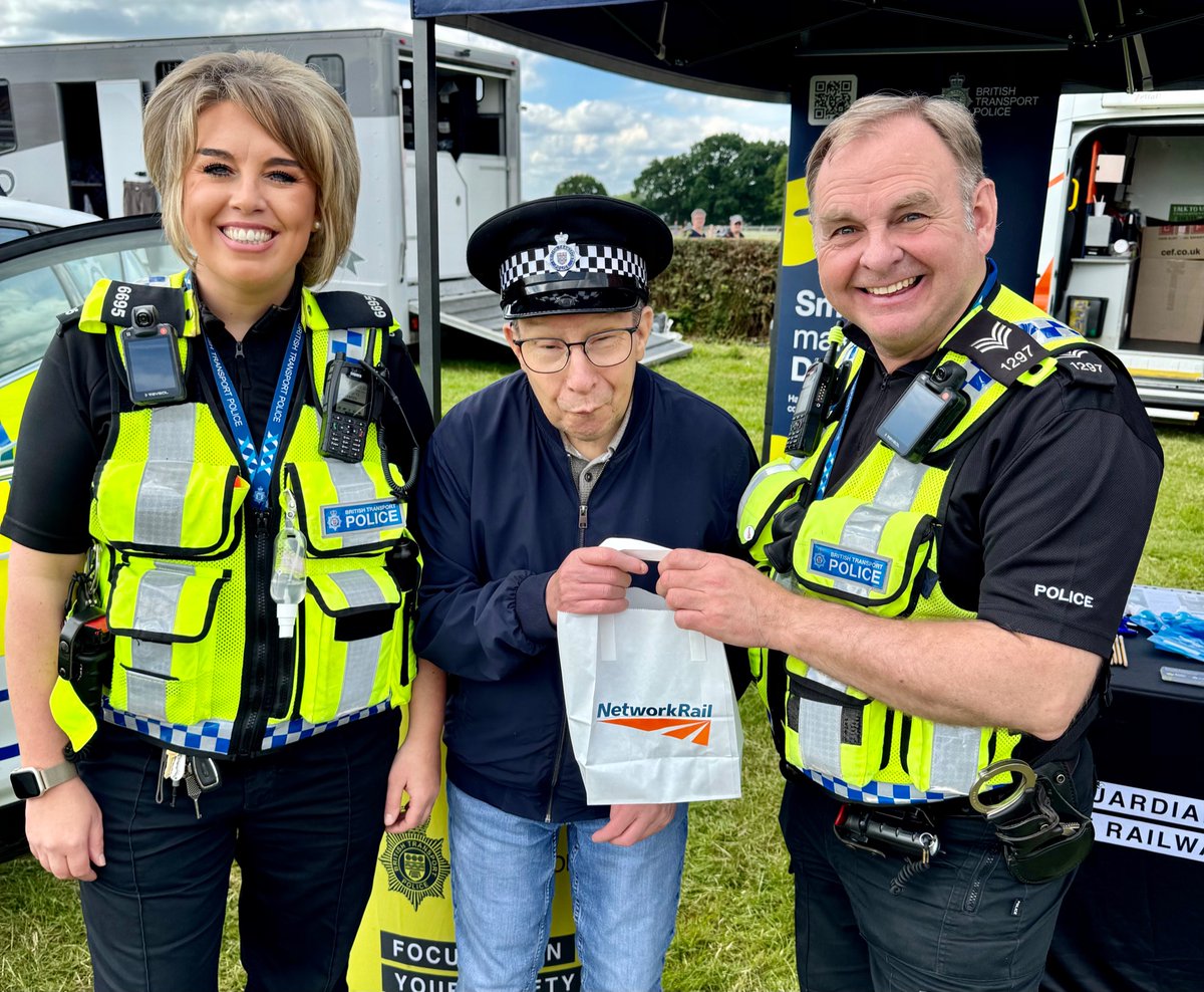 Day 2 Royal Cheshire Show is over for 2024! It’s seen us work in partnership with network rail to promote rail safety