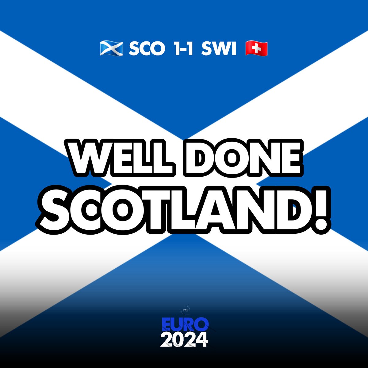 DundeeCulture's tweet image. FULL TIME! ITS A DRAW! What an intense watch! 🏴󠁧󠁢󠁳󠁣󠁴󠁿🏴󠁧󠁢󠁳󠁣󠁴󠁿🏴󠁧󠁢󠁳󠁣󠁴󠁿 #SCOSWI #Euro2024
