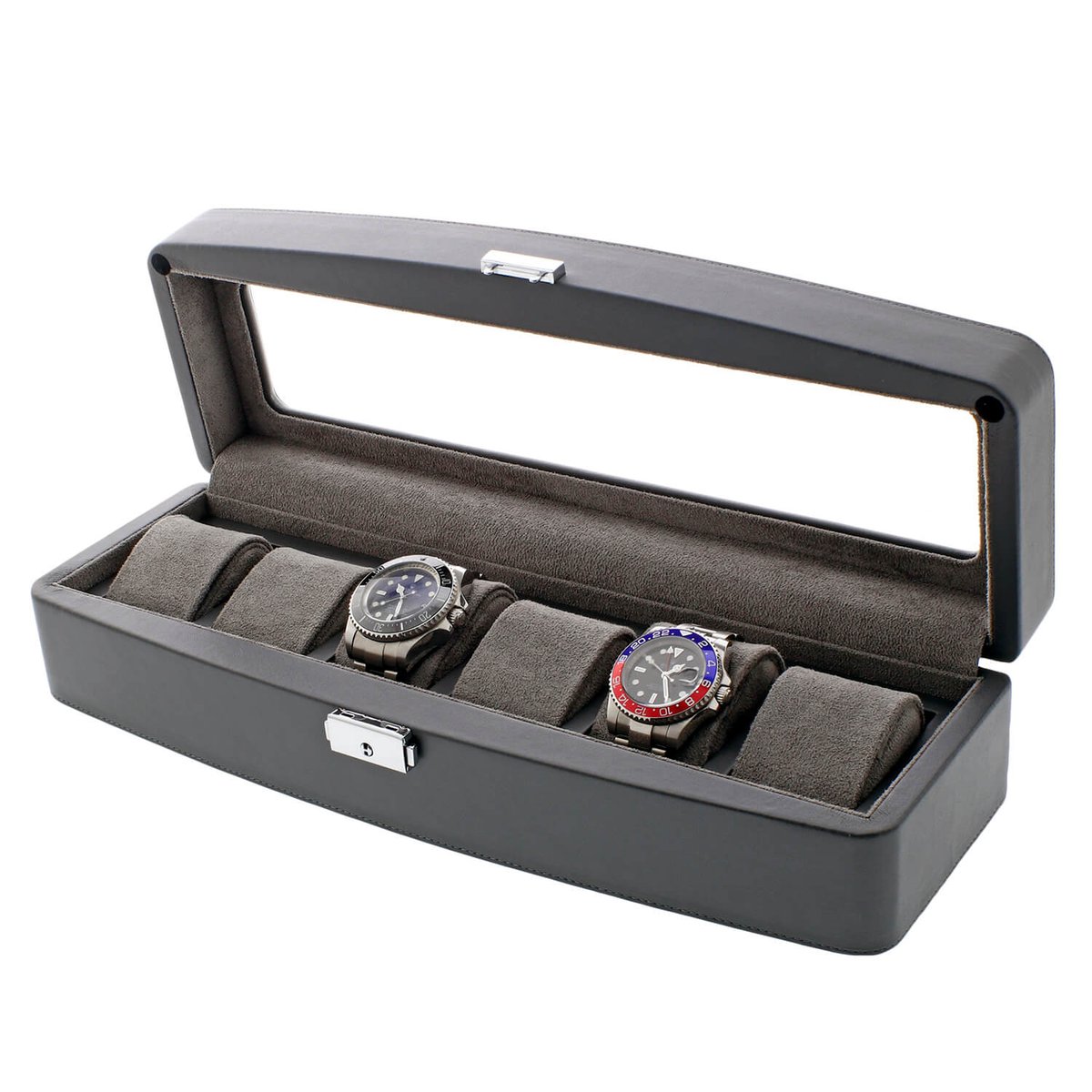 aevitas_uk's tweet image. Meet our latest product - the Grey Leather 6 Watch Box with Glass Lid by Aevitas. Safeguard your timepieces in style for just £149.95. #AevitasUK #WatchBox #TimepieceProtection aevitas-uk.co.uk/products/grey-…