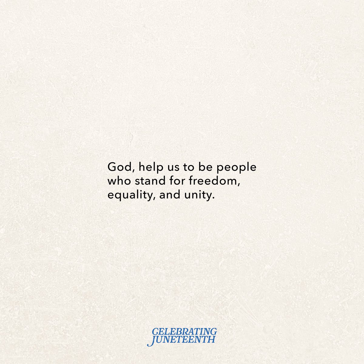 Today, we celebrate Juneteenth &amp; all it stands for. Take a moment today to reflect &amp; thank the Lord for freedom 🤍