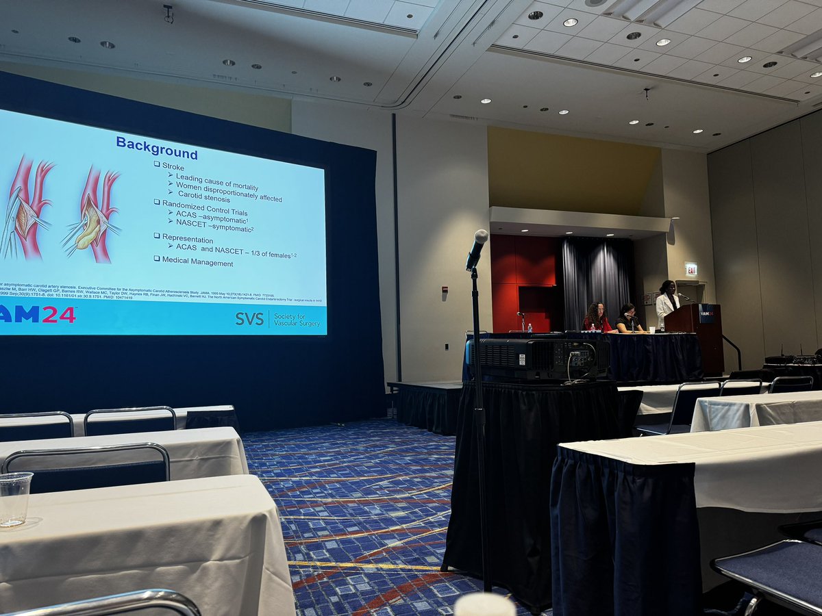 Faisal Aziz MD, MBA, FACS, Distinguished FSVS (@fa_vascularmd) on Twitter photo Penn state student <a href="/ldogbe4/">Leana Dogbe</a> presenting our data analyzing the outcomes of CEA among females from different races
<a href="/VascularSVS/">Vascular SVS</a> #vam24
<a href="/PennStHershey/">Penn State Health</a> <a href="/PennStVascular/">Penn State Vascular Surgery Residency</a> Penn state student <a href="/ldogbe4/">Leana Dogbe</a> presenting our data analyzing the outcomes of CEA among females from different races
<a href="/VascularSVS/">Vascular SVS</a> #vam24
<a href="/PennStHershey/">Penn State Health</a> <a href="/PennStVascular/">Penn State Vascular Surgery Residency</a>