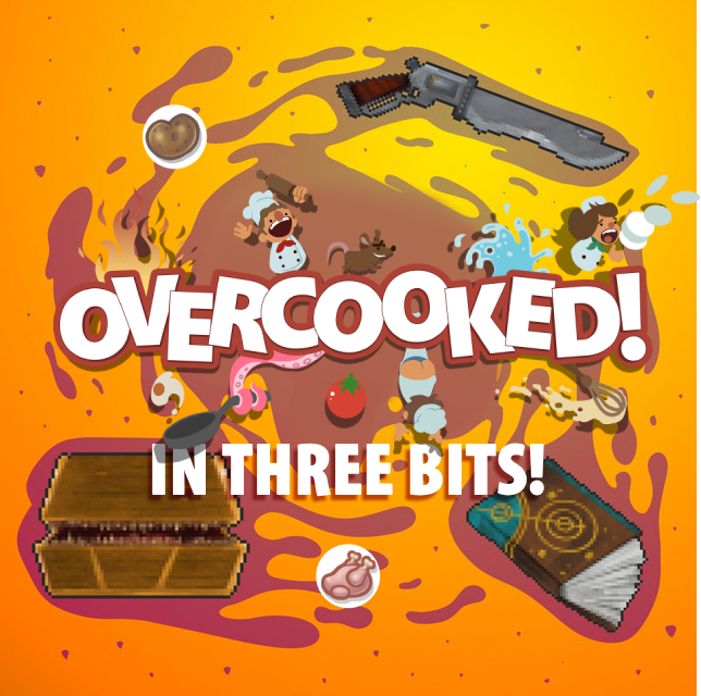 3bitdesign's tweet photo. "Tristan and Oliver put on their comically oversized toques and tuck their legs in as they scramble for tips in Ghost Town Games’s Overcooked, finely chopping it into these three bits..."

Look at that description... And listen to that episode!

Out now!

https://t.co/b1TP0YL8JF https://t.co/prfsAmNE1L