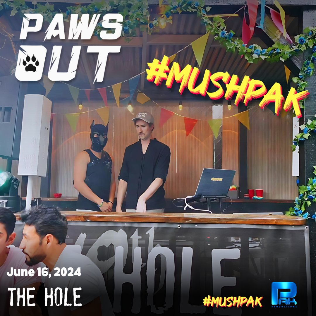 Had an amazing time creating this melodic and progressive house set for <a href="/PawsOut_SD/">PawsOut_SD</a> on June 16 at <a href="/theholesd/">The Hole in the Wall</a>! 🎶✨ 
Check it out on Mixcloud: mixcloud.com/mushpak/mushpa…
