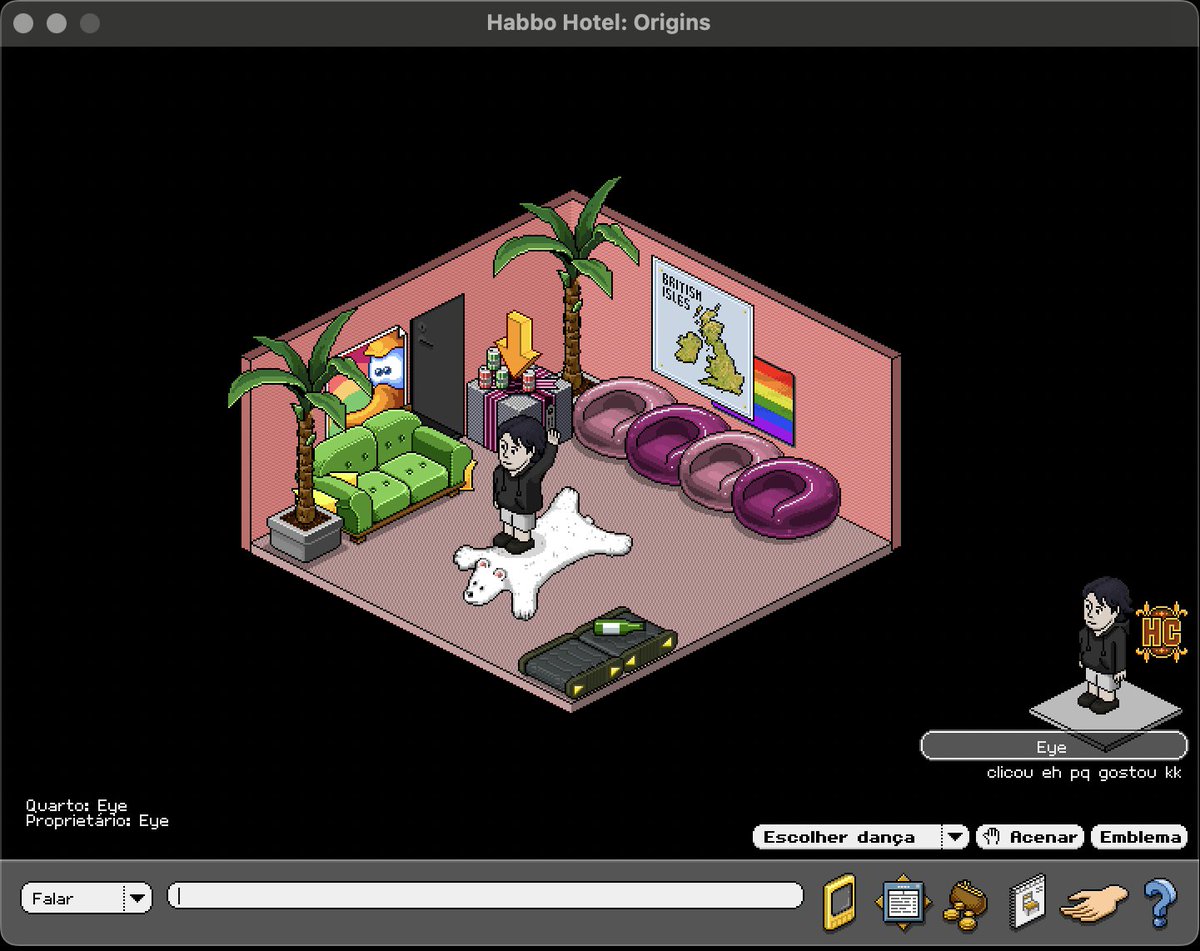 Desbrochante's tweet image. O primeiro quartinho a gente nunca esquece, né? 

@HabboPTBR @Habbo