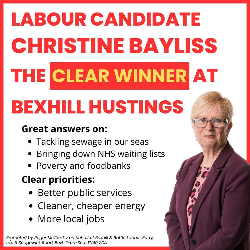 Bexhill and Battle Labour tweet media