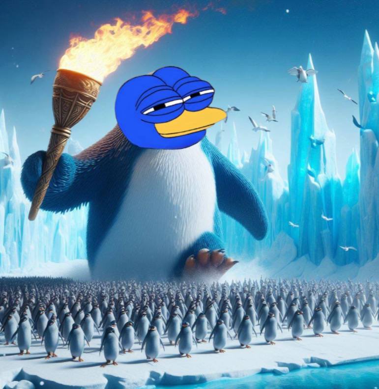 PengBase's tweet photo. $Peng is building his flock of peng chads to take over the base chain come join the fun and enjoy the ride ! https://t.co/uWeqs97QGu