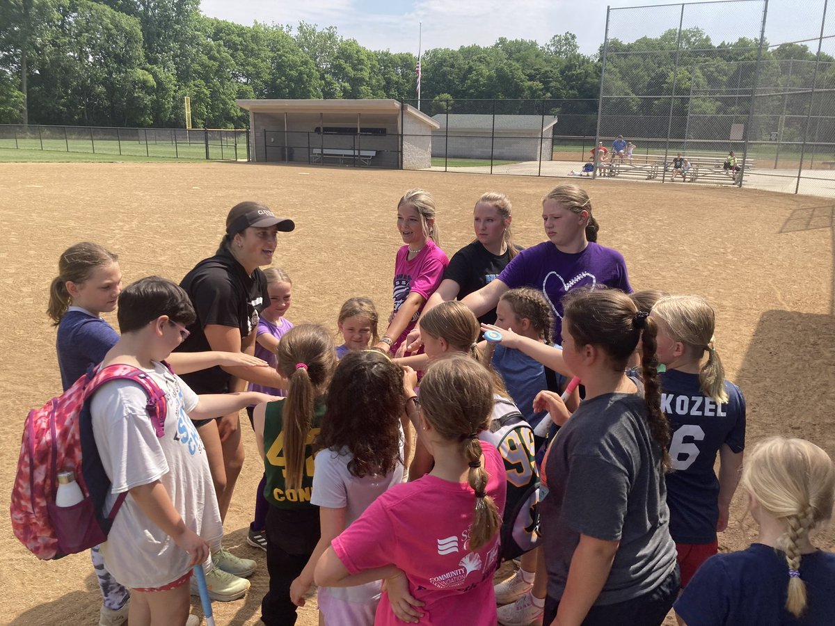 It’s been a great week of <a href="/SoftballSJHS/">SJ Softball</a> camp! The campers are working so hard and having a lot of fun interacting with the players and coaches.