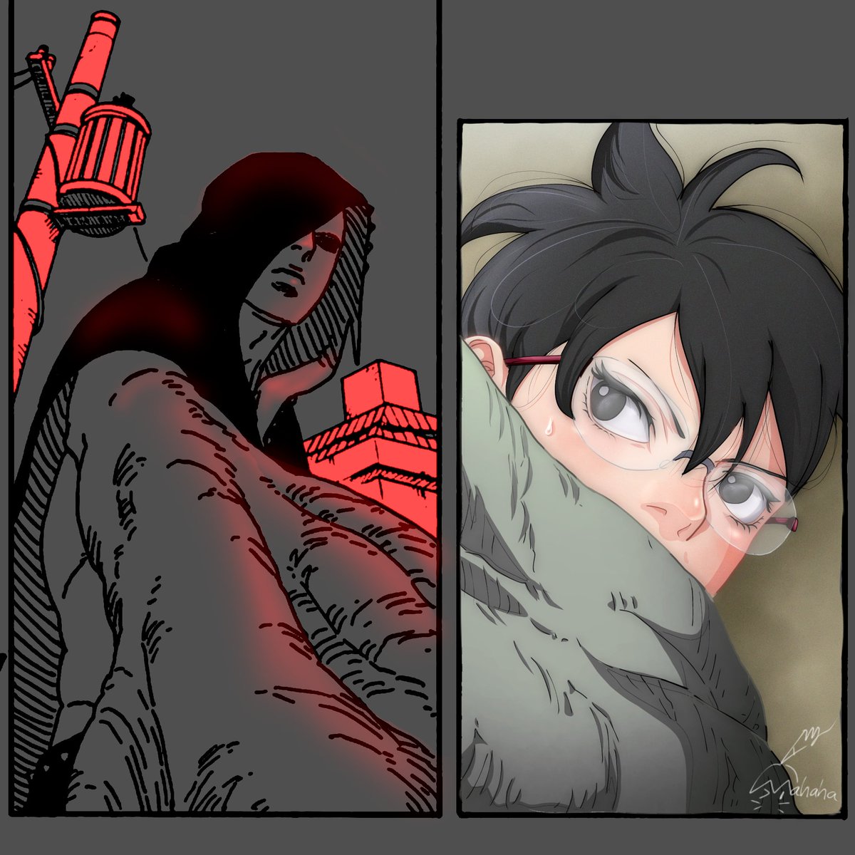 Hola reviví cómo cada mes JAJA🎨💟 
#BORUTO #borutotwobluevortexch11 #borutotwobluevortex #sarada #coloring