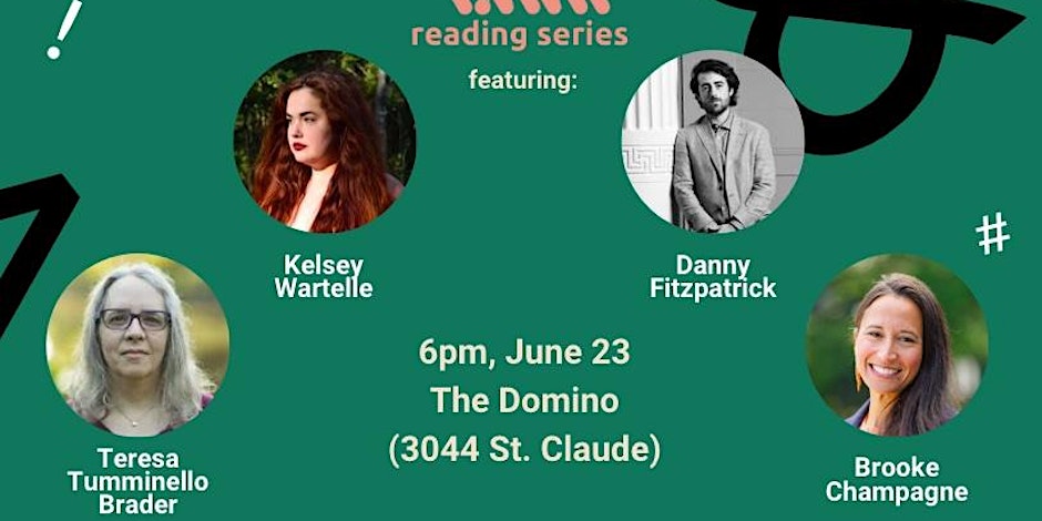 NOLA FRIENDS! I'm coming home, my babes! Come check out my next stop on book tour--I'm making it a double feature. Blue Cypress Saturday, The Domino on Sunday. Bring ya mom and dem and let's have fun!