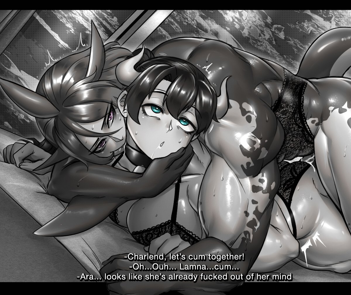 arsonic_hawt's tweet photo. Flipping the cowgirl over, Lamnaa bit her neck and start pounding Charlend hard and haste! 

The rush of pleasure rushes so much into Charlend's head that she blanked out in the middle of it and all she's thinking about was the bliss she's in! https://t.co/byvlTKft4m