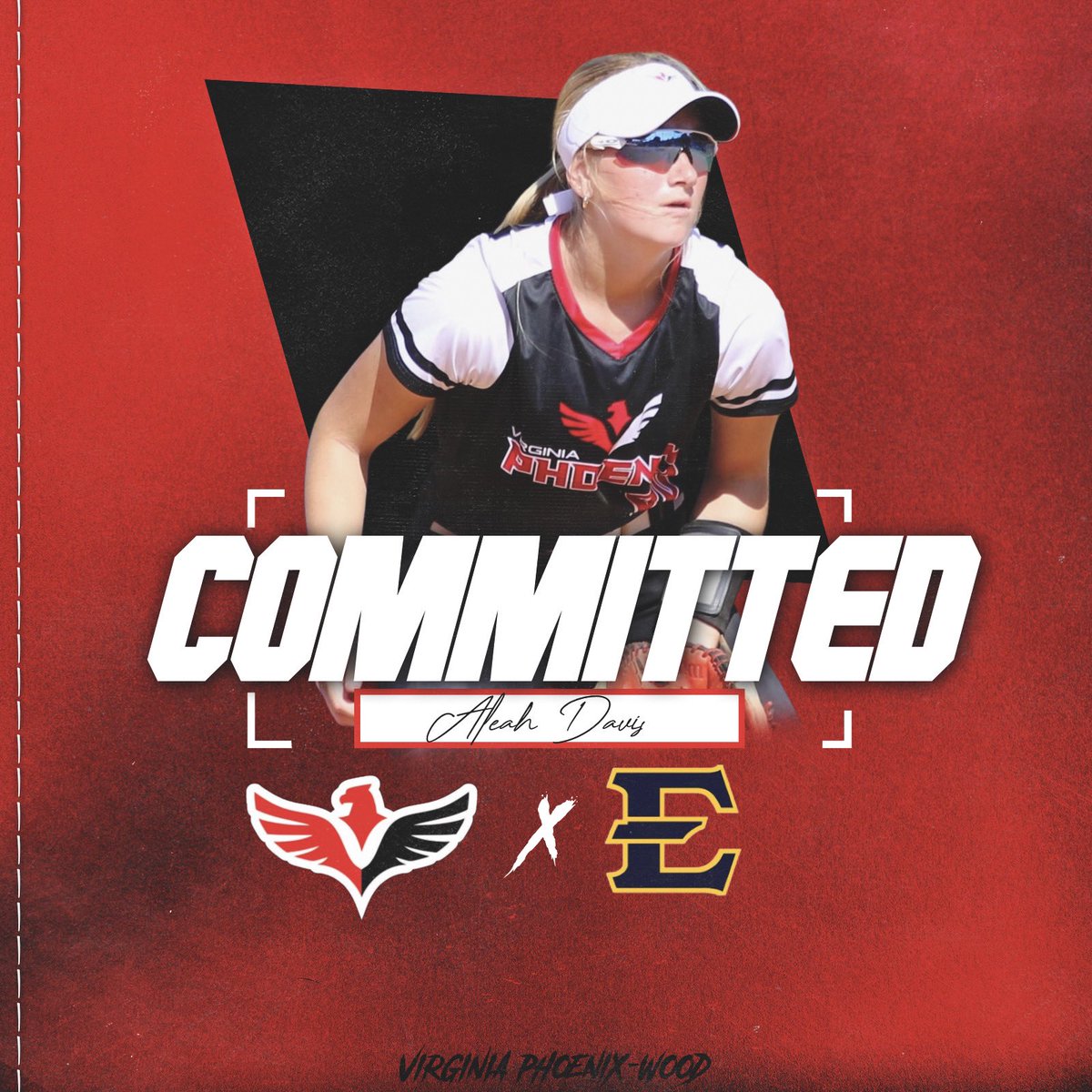 Congrats to our 2025 <a href="/aleahdavis22/">Aleah Davis</a> on her commitment to <a href="/ETSUSoftball/">ETSU Softball</a> !  We are SO proud of you!  ❤️🖤