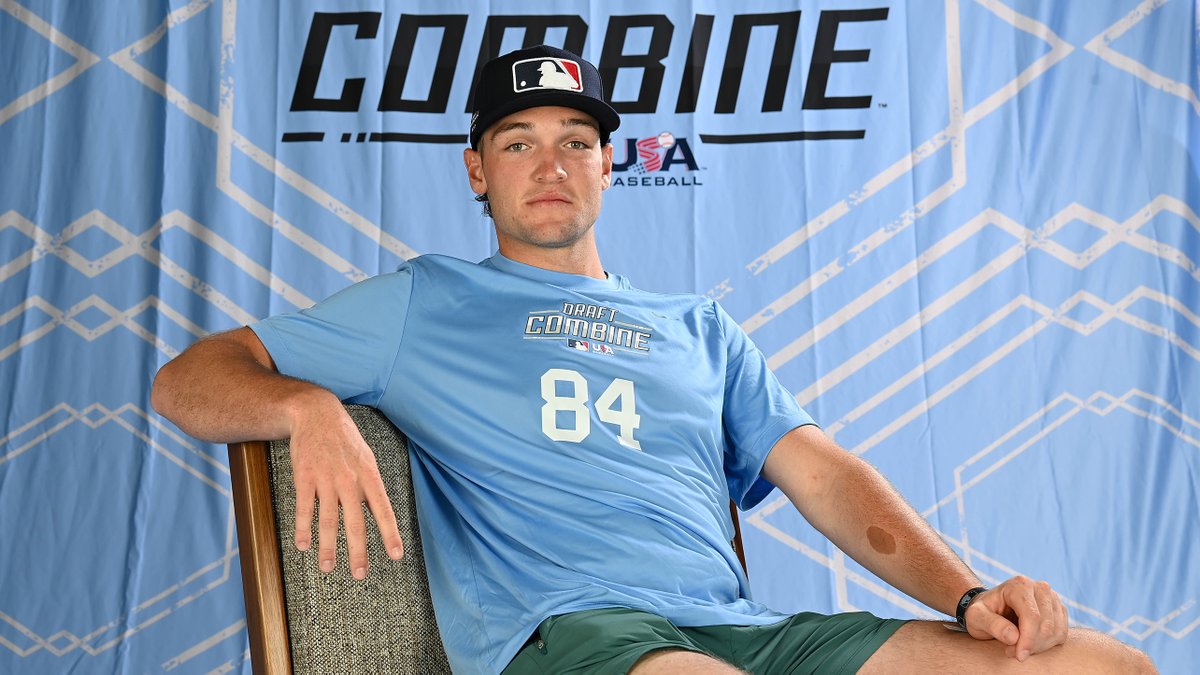 This year, East Carolina's Trey Yesavage showed even a collapsed lung wouldn't keep him off the mound.

Now the Golden Spikes semifinalist is preparing for what comes next ... the MLB Draft: atmlb.com/45EHJib
