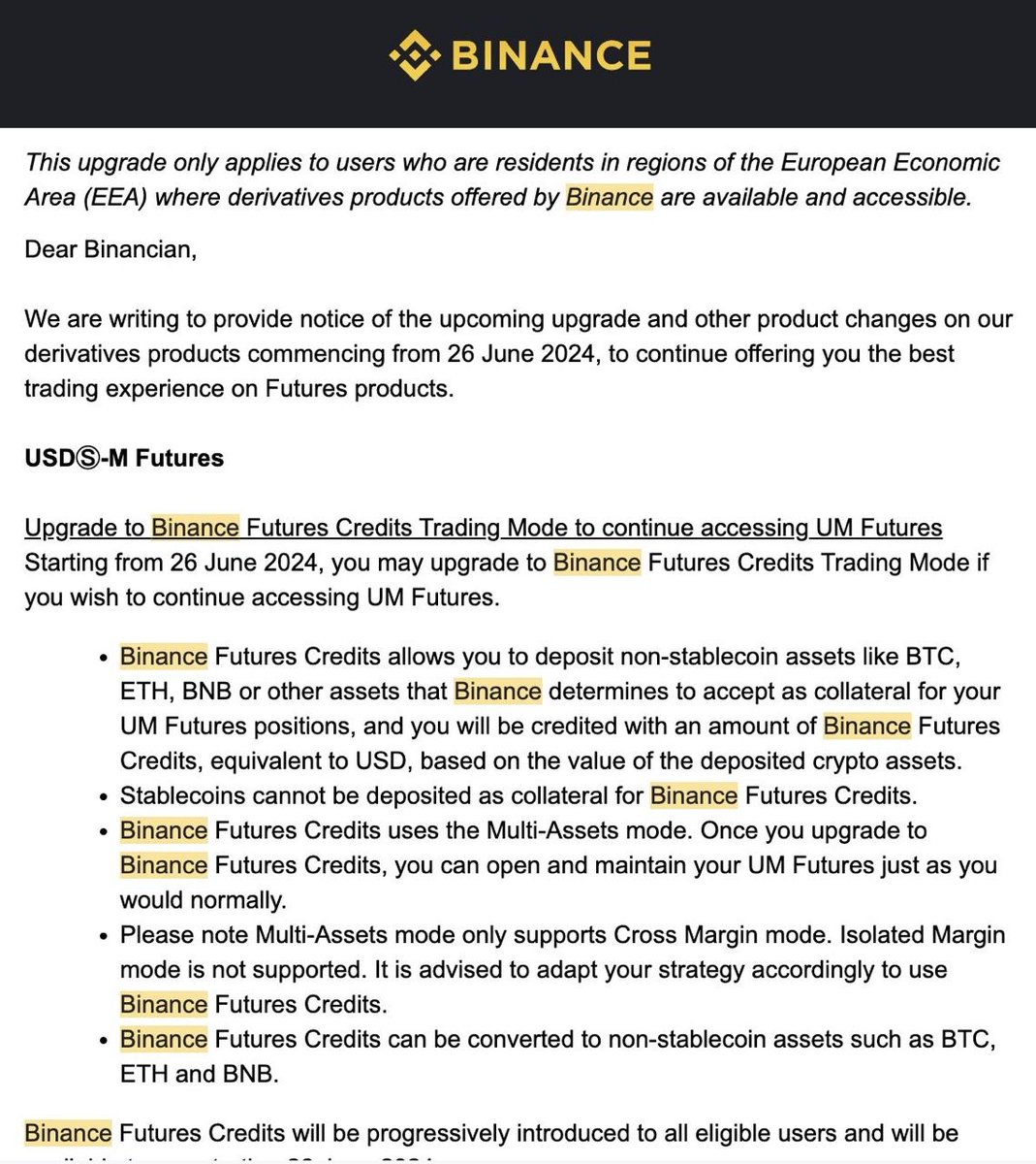 We are 10 days away from the new MiCA regulations going into effect and  basically every major exchange has either started to pull stablecoin  support off their exchanges - and USDC, which