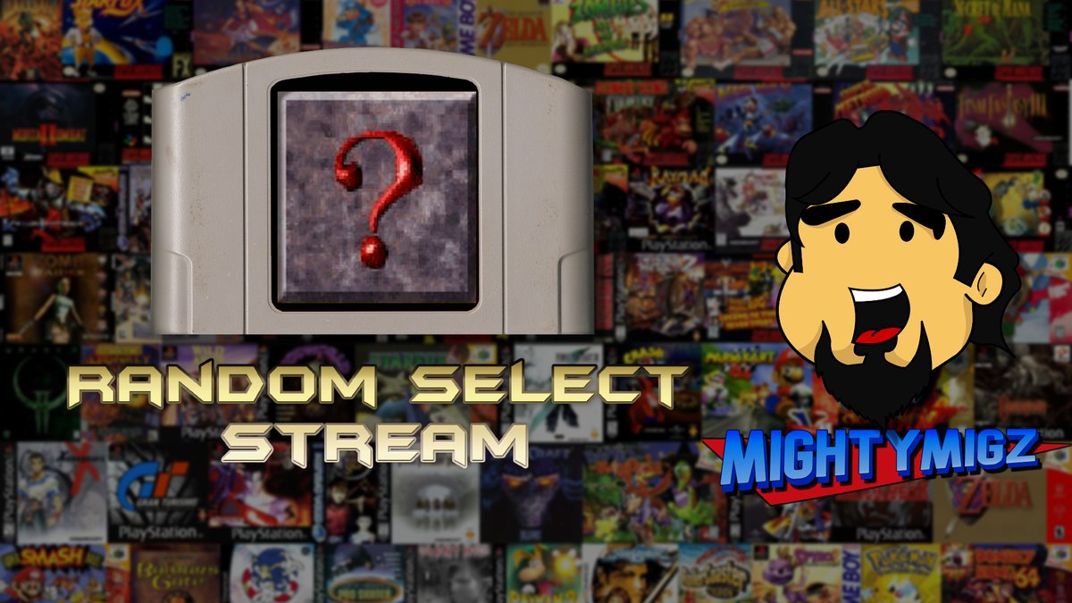 MightyMigzy's tweet image. 📷twitch.tv/mightymigz
We are Live!
Today is a #RandomSelect Stream!
Hang out and vote on which games to play and manipulate the game as I play!
#CrowdControl #RETROGAMING #twitch #YouTube #PixelLeague #IDSoftware #FPS