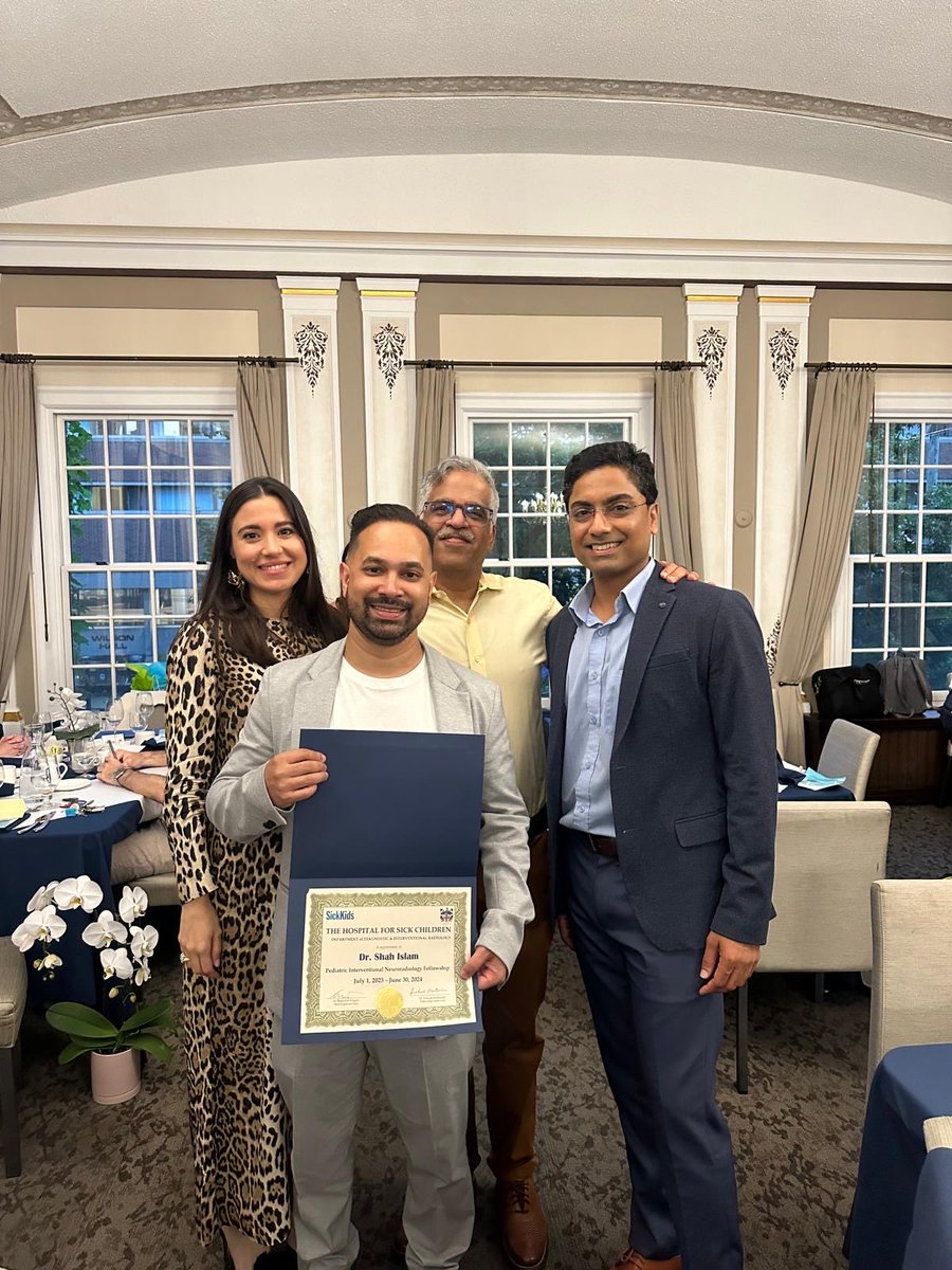 Dr. Shah Islam (@drshahislam) on Twitter photo Graduation day as a dual trained paediatric and adult INR. Don’t know how I got so lucky with these colleagues <a href="/SickKidsNV/">SickKids Paediatric Neurovascular Program</a> with the legends Prakash and Prof Schroff. I don’t say this lightly but <a href="/CarmenPFarinas/">Carmen Parra-Fariñas</a> is the best and kindest colleague I’ve ever had Graduation day as a dual trained paediatric and adult INR. Don’t know how I got so lucky with these colleagues <a href="/SickKidsNV/">SickKids Paediatric Neurovascular Program</a> with the legends Prakash and Prof Schroff. I don’t say this lightly but <a href="/CarmenPFarinas/">Carmen Parra-Fariñas</a> is the best and kindest colleague I’ve ever had